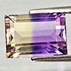 Natural Bi Color Ametrine 2.94 Ct. Octagon Shape 9.9 x 7 Mm Gemstone