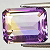 Natural Bi Color Ametrine 2.51 Ct. Octagon Shape 9.2 x 7.2 Mm Gemstone