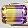 Natural Bi Color Ametrine 4.37 Ct. Octagon Shape 10.8 x 8 Mm Gemstone