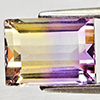 Natural Bi Color Ametrine 2.47 Ct. Baguette Shape 9.1 x 6.8  Mm Gemstone