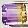 Natural Bi Color Ametrine 4.89 Ct. Octagon Shape 10.3 x 8.3 Mm Gemstone