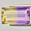 Natural Bi Color Ametrine 3.80 Ct. Baguette Shape 11.9 x 7.1 Mm Gemstone