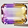 Natural Bi Color Ametrine 3.07 Ct. Octagon Shape 10.1 x 8 Mm Gemstone