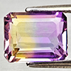 Natural Bi Color Ametrine 2.41 Ct. Octagon Shape 9 x 7.2 Mm Gemstone
