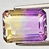 Natural Bi Color Ametrine 2.26 Ct. Octagon Shape 9.1 x 6.9 Mm Gemstone