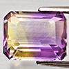 Natural Bi Color Ametrine 2.99 Ct. Octagon Shape 9.9 x 7.7  Mm Gemstone