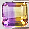 Natural Bi Color Ametrine 3.96 Ct. Octagon Shape 9.3 x 9.3  Mm Gemstone