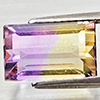 Natural Bi Color Ametrine 3.38 Ct. Octagon Shape 11.1 x 6.9  Mm Gemstone