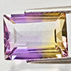 Natural Bi Color Ametrine 3.48 Ct. Octagon Shape 11 x 8.1 Mm Gemstone