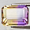 Natural Bi Color Ametrine 3.28 Ct. Octagon Shape 10.1 x 8 Mm Gemstone