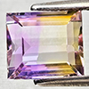 Natural Bi Color Ametrine 1.87 Ct. Octagon Shape 7.6 x 6.8 Mm Gemstone
