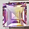 Natural Bi Color Ametrine 1.98 Ct. Octagon Shape 7.4 x 7.4 Mm Gemstone