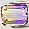 Natural Bi Color Ametrine 3.34 Ct. Octagon Shape 10 x 7.9 Mm Gemstone