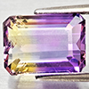 Natural Bi Color Ametrine 2.79 Ct. Octagon Shape 10 x 7.2 Mm Gemstone