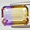 Natural Bi Color Ametrine 2.15 Ct. Octagon Shape 9.1 x 6.9 Mm Gemstone