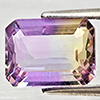 Natural Bi Color Ametrine 2.01 Ct. Octagon Shape 9.3 x 7 Mm Gemstone
