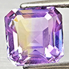 Natural Bi Color Ametrine 2.56 Ct. Octagon Shape 8 x 7.9 Mm Gemstone