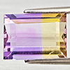 Natural Bi Color Ametrine 3.77 Ct. Octagon Shape 11.1 x 8.2 Mm Gemstone