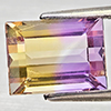 Natural Bi Color Ametrine 2.81 Ct. Octagon Shape 9.2 x 6.9 Mm Gemstone