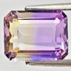 Natural Bi Color Ametrine 3.11 Ct. Octagon Shape 9.8 x 7.8 Mm Gemstone