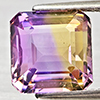Natural Bi Color Ametrine 4.82 Ct. Octagon Shape 9.6 x 9.4 Mm Gemstone