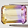 Natural Bi Color Ametrine 2.29 Ct. Octagon Shape 9.2 x 7 Mm Gemstone