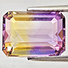 Natural Bi Color Ametrine 4.87 Ct. Octagon Shape 11.8 x 8.7 Mm Gemstone