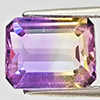 Natural Bi Color Ametrine 2.92 Ct. Octagon Shape 10 x 7.8 Mm Gemstone