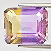 Natural Bi Color Ametrine 4.37 Ct. Octagon Shape 10.9 x 9.2 Mm Gemstone