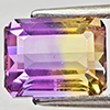 Natural Bi Color Ametrine 2.50 Ct. Octagon Shape 8.7 x 6.8 Mm Gemstone