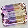 Natural Bi Color Ametrine 2.66 Ct. Octagon Shape 9.1 x 7.1 Mm Gemstone