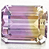 Natural Bi Color Ametrine 4.03 Ct. Octagon Shape 10.4 x 8.4 Mm Gemstone