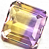 Natural Bi Color Ametrine 2.96 Ct. Octagon Shape 8.3 x 8.3 Mm Gemstone