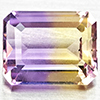 Natural Bi Color Ametrine 2.59 Ct. Octagon Shape 9.2 x 7.2 Mm Gemstone From Bolivia