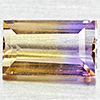 Natural Bi Color Ametrine 2.12 Ct. Baguette Shape 10.2 x 6.1 Mm Gemstone