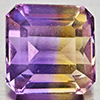 Natural Bi Color Ametrine 2.81 Ct. Octagon Shape 7.9 x 7.9 Mm Gemstone From Bolivia