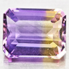 Natural Bi Color Ametrine 2.75 Ct. Octagon Shape 9.3 x 7.3 Mm Gemstone From Bolivia