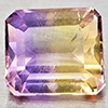Natural Bi Color Ametrine 2.90 Ct. Octagon Shape 8.9 x 7.7 Mm Gemstone From Bolivia