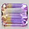 Natural Bi Color Ametrine 2.75 Ct. Octagon Shape 8.9 x 7.2 Mm Gemstone From Bolivia