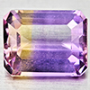 Natural Bi Color Ametrine 2.30 Ct. Octagon Shape 8.7 x 7 Mm Gemstone From Bolivia