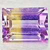 Natural Bi Color Ametrine 2.14 Ct. Baguette Shape 8.9 x 6.3 Mm Gemstone