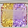 Natural Bi Color Ametrine 7.29 Ct. Octagon Concave Cut 12.5 x 11.5 Mm Gemstone Natural Bi Color Ametrine 7.29 Ct. Octagon Concave Cut 12.5 x 11.5 Mm Gemstone