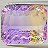 Natural Bi Color Ametrine 9.06 Ct. Octagon Concave Cut 13.7 x 11.8 Mm Gemstone Natural Bi Color Ametrine 9.06 Ct. Octagon Concave Cut 13.7 x 11.8 Mm Gemstone
