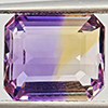 Natural Bi Color Ametrine 5.47 Ct. Octagon Shape 11.1 x 9.6 Mm Gemstone