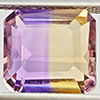 Natural Bi Color Ametrine 4.71 Ct. Octagon Shape 12.9 x 9.8 Mm Gemstone Natural Bi Color Ametrine 4.71 Ct. Octagon Shape 12.9 x 9.8 Mm Gemstone