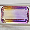 Natural Bi Color Ametrine 5.91 Ct. Octagon Shape 15.6 x 9 Mm Gemstone Natural Bi Color Ametrine 5.91 Ct. Octagon Shape 15.6 x 9 Mm Gemstone
