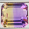Natural Bi Color Ametrine 5.23 Ct. Octagon Shape 10.5 x 9.3 Mm Gemstone Natural Bi Color Ametrine 5.23 Ct. Octagon Shape 10.5 x 9.3 Mm Gemstone