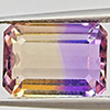 Natural Bi Color Ametrine 4.35 Ct. Octagon Shape 11.5 x 8.4 Mm Gemstone Natural Bi Color Ametrine 4.35 Ct. Octagon Shape 11.5 x 8.4 Mm Gemstone