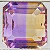 Natural Bi Color Ametrine 9.38 Ct. Octagon Shape 12.8 x 11.8 Mm Gemstone Natural Bi Color Ametrine 9.38 Ct. Octagon Shape 12.8 x 11.8 Mm Gemstone