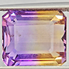 Natural Bi Color Ametrine 7.22 Ct. Octagon Shape 12.2 x 10.6 Mm Gemstone Natural Bi Color Ametrine 7.22 Ct. Octagon Shape 12.2 x 10.6 Mm Gemstone